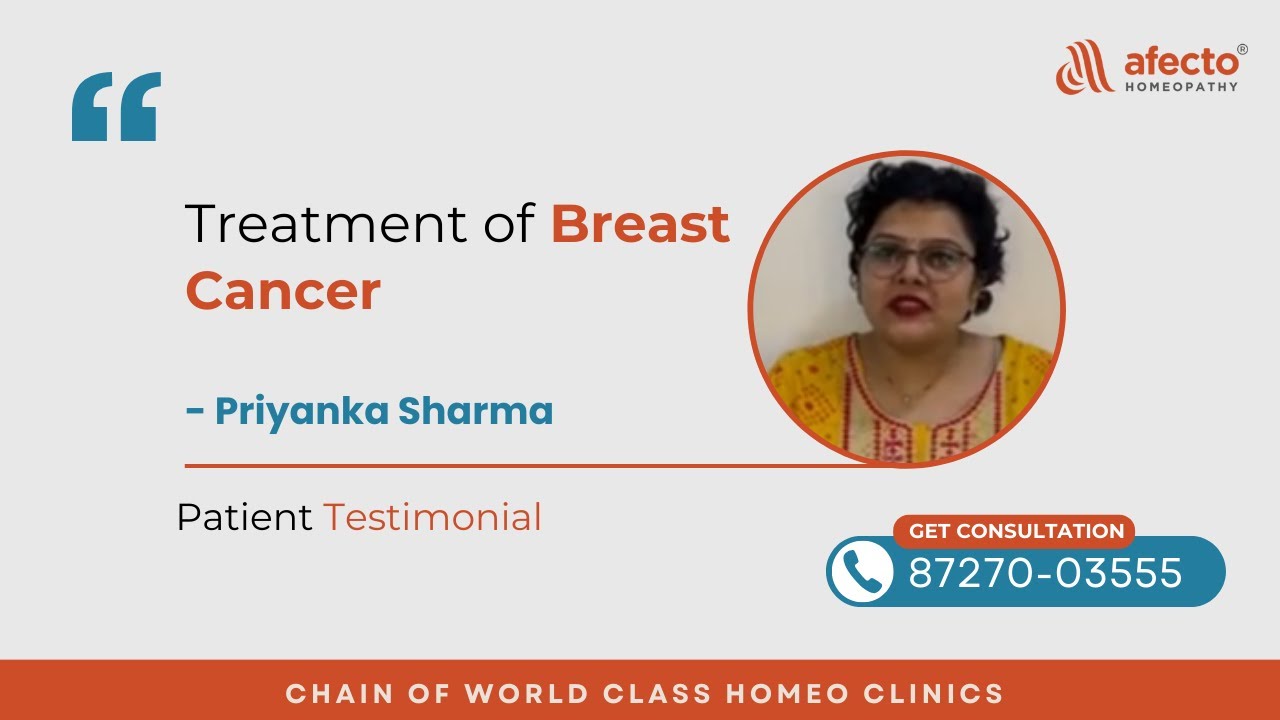 With combined efforts of chemotherapy and homeopathy, Priyanka battled Breast Cancer #breastcancer