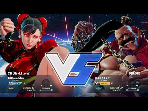 Mizuha (Chun Li) vs XYZZY (Birdie)：水派（春麗）vs XYZZY（バーディ）