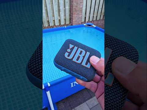 JBL Go 4 + Water = 🔊💦