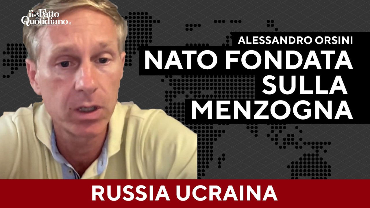 Orsini: “NATO fondata sulla menzogna. Perché Putin fa bene a non fidarsi di Trump”