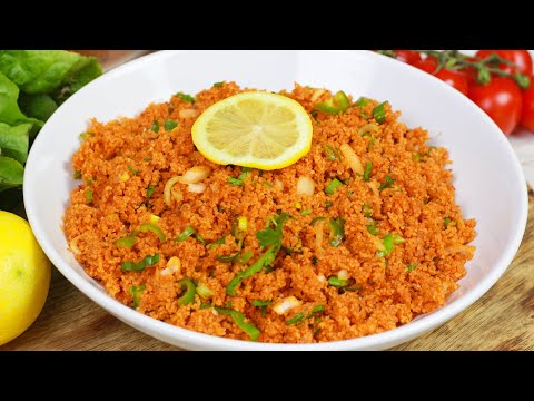 Best Kisir Recipe | Turkish Bulgur Salad
