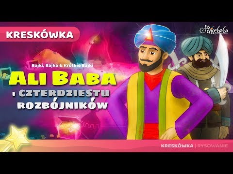 AliBaba i Czterdziestu Rozbójników | Bajki po Polsku | Bajka i opowiadania na Dobranoc | Kreskówka