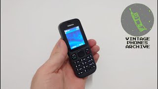 Nokia 100 RH-130 Mobile phone menu browse, ringtones, games, wallpapers