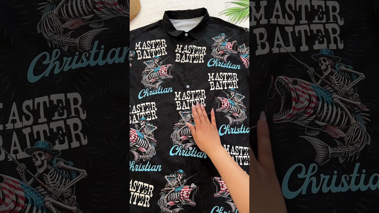 Master Baiter | Personalized Hawaiian Shirt