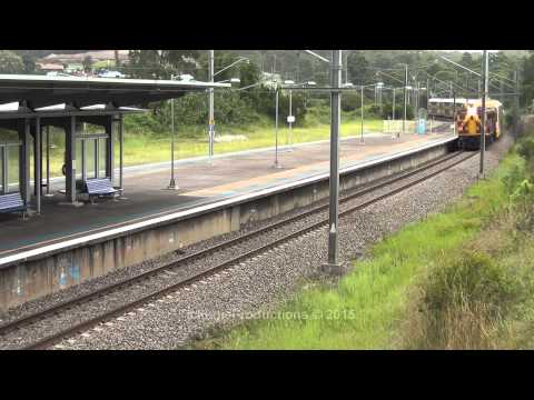 4473 with Waratah Cars - Teralba - 5th January 2015