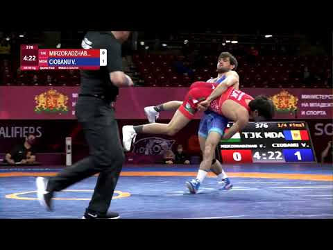 4405(3) F.MIRZORADZHAB (TJK) - V.CIOBANU (MDA) * 1/4 GR   60kg