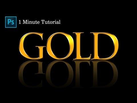 Gold Text Effect | Areeb Productions