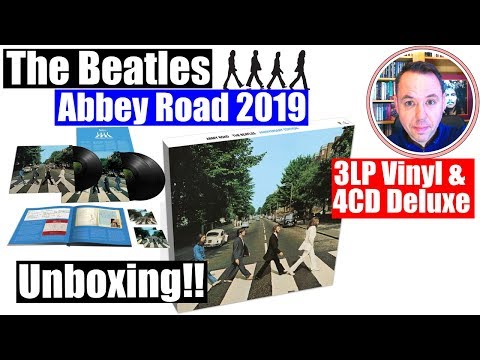 Beatles Abbey Road 2019 Unboxing 3LP 4CD Deluxe Anniversary Edition