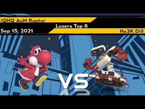 [Smash Ultimate] Xeno216 (L.Top 6) - iQHQ AoN  Raptor vs Ho3K  Dill