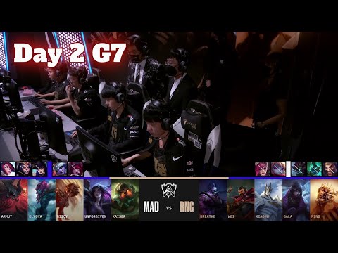 MAD vs RNG | Day 2 LoL Worlds 2022 Play-Ins | Mad Lions vs Royal Never Give Up