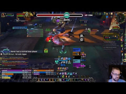 🔶🔵🔶 Pugging Highest Mythic+ Keys I can Find - Resto Shaman Healer PoV