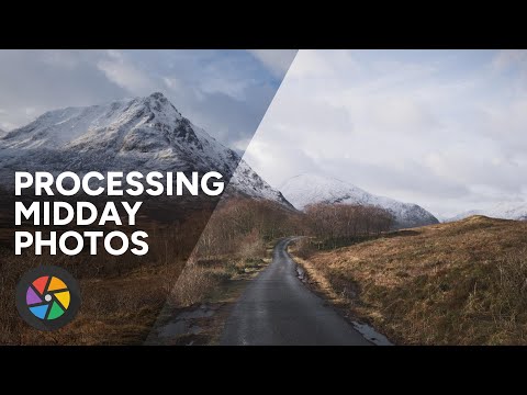 'Editorial' processing for sunny day photos - Darktable Landscape Processing Workflow #15
