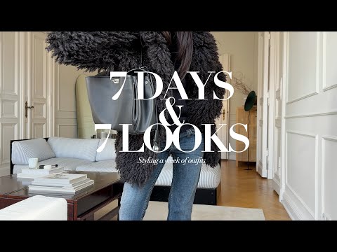 7 Days & 7 Looks with my twin sister | Winter outfits, casual & cool | Nisi