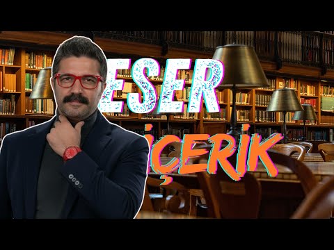 Work - Content | AYT LITERATURE | RÜŞTÜ HOCA