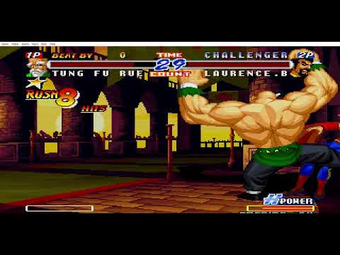 Real Bout Fatal Fury 2   The Newcomers  Mestre Tung Fu Rue  combos