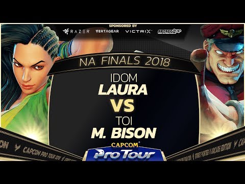 Idom (Laura) vs Toi (M. Bison) - NA Regional Finals - CPT 2018