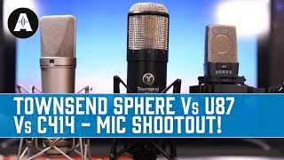 Video thumbnail for Townsend Sphere Vs. U87 Vs. C414 - Mic Shootout! by Andertons Synths, Keys and Tech