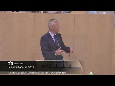 Abg.z.NR Dr. Reinhold Lopatka zu EU-Zukunftskonferenz - Nationalratssitzung vom 16.06.2021