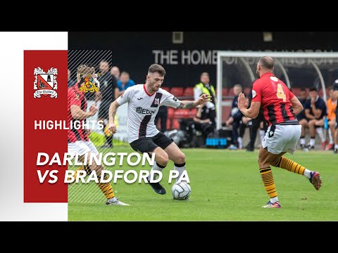 Darlington 1-2 Bradford Park Avenue - National League North - 2021/22