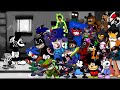 FNF Really Happy But Everyone Sings It Different Characters Sing It VS Mickey Mouse 3rd