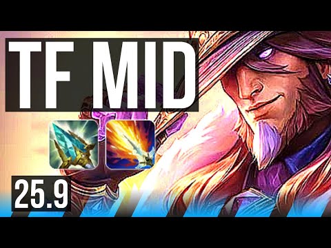 TWISTED FATE vs ORIANNA (MID) | 3/3/17 | EUW Master | 25.9