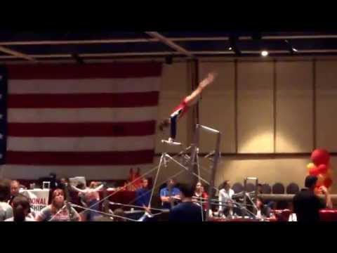 Hannah Nipp Level 9 Gymnastics Bars - 2014 Region 1 Championships