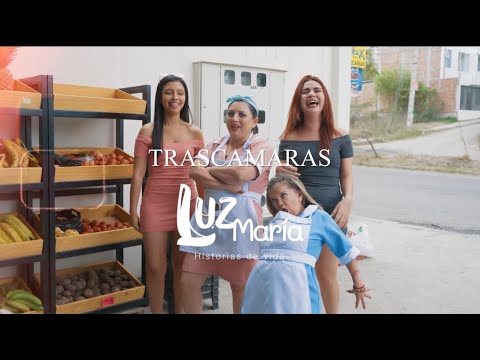 LUZ MARÍA  detrás de las cámaras