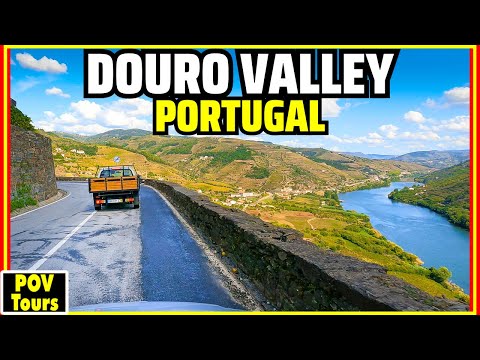 Driving Through the Stunning Douro Valley, Portugal