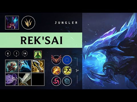 Rek'Sai Jungle vs Diana - EUW Grandmaster Patch 26.01