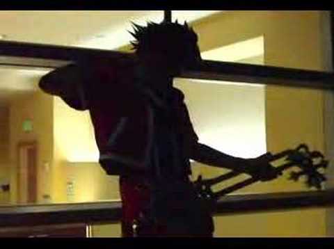 Soras rocking out pose. Fanime 2008