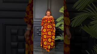 LATEST LONG ANKARA GOWN DRESS MAGAUNI MAREFU YA VITENGE WANAWAKE #africafashion #africanclothing
