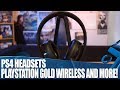 Headsets for PS4 - PlayStation Wireless Gold, Razer Thresher Ultimate and more!