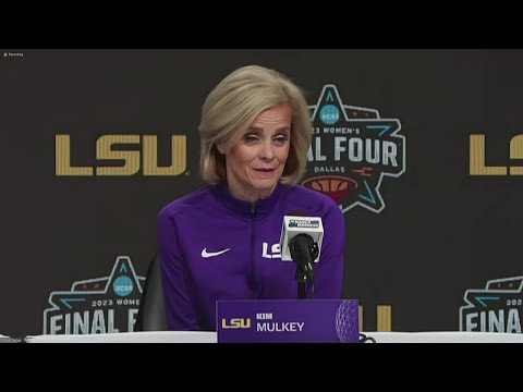 LSU Women's Basketball National Championship Pregame Interviews