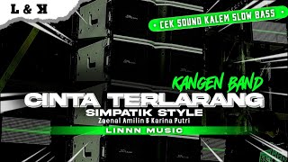 Download lagu DJ CINTA DENGARKANLAH KU INGIN MENDENGAR SUARAMU • CINTA TERLARANG - SIMPATIK STYLE [ LINNN MUSIC ] mp3