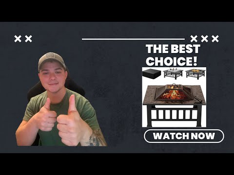 Devoko Outdoor Fire Pit Overview | Is It Worth It? #ad #amazoninfluencer