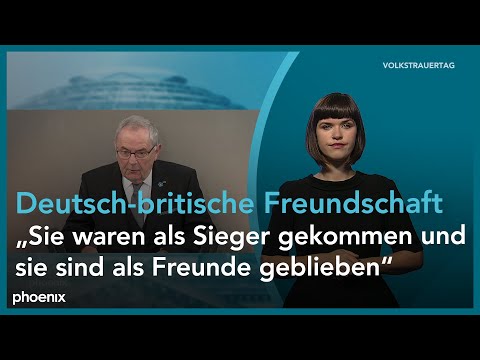 Volkstrauertag: Rede von Wolfgang Schneiderhan (Präsident Volksbund Deutsche Kriegsgräberfürsorge)