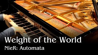 Video thumbnail of "NieR: Automata ED - Weight of the World [Piano]"