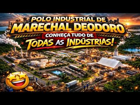 CONHENÇA TODAS AS INDÚSTRIAS DO POLO INDUSTRIAL DE MARECHAL DEODORO - AL