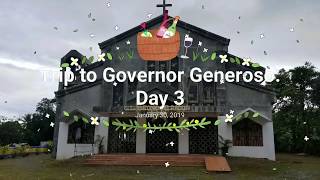 preview picture of video 'Picture Compilation of My Trip to Governor Generoso in The Philippines. Day 3 (1/30/2019)'