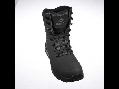 Work & Safety Shoes, High Safety Shoes, HUMMER Hi O2 , color Black
