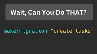 Laravel Make Migration: 4 Shorter Syntax "Tricks"