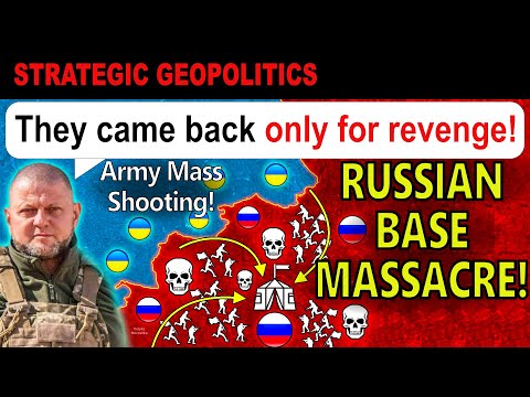 Returned Russian POWs hunt down and kill everyone on their former base!