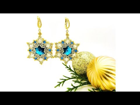 Aretes Azeneth (Snowflake Earrings)   #1