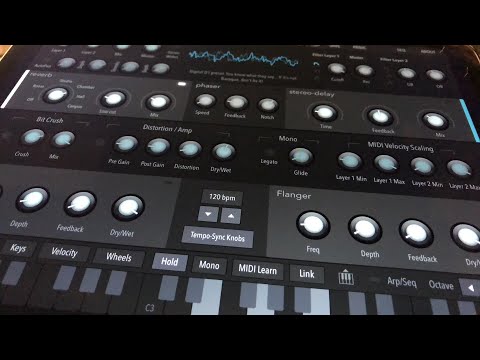 AudioKit Digital D1 - Analog/PCM Synth - Programming Tutorial for the iPad