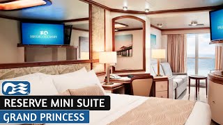 Grand Princess | Reserve Mini Suite | Full Walkthrough Tour & Review | 4K