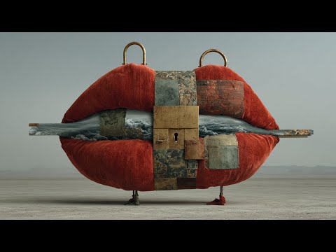 The Crimson Seal (Bite My Lip) Official AI Music Video - 4K