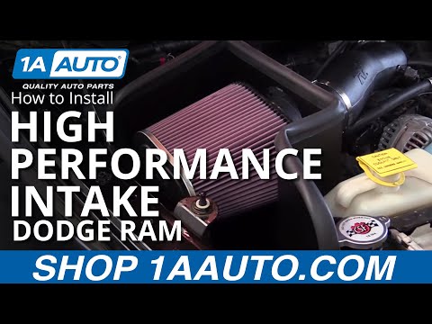 How to Install High Performance Intake Kit 02-08 Dodge Ram
