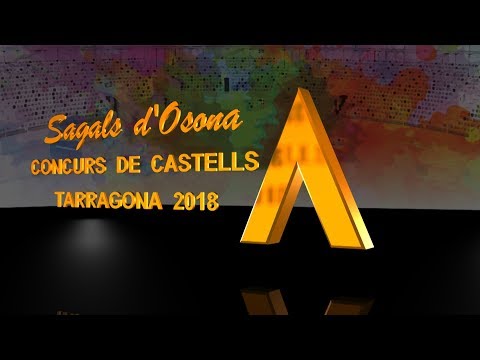 SAGALS D'OSONA - CONCURS DE CASTELLS DE TARRAGONA 2018