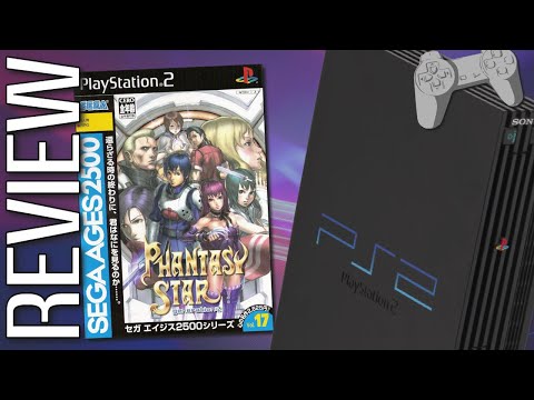 SEGA Ages 2500 Collection Vol 17 Phantasy Star Generation 2 PS2 Review