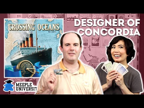 Crossing Oceans?? - From the Designer of Concordia. A Board Game Review